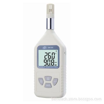 Humidity/Temperature, Humidity/Dew Point and Humidity/Wet Bulb